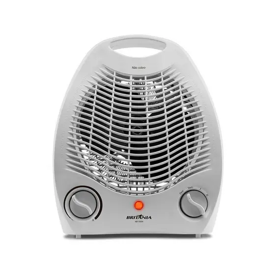Aquecedor Britânia com 3 Níveis de Potência 1500W AB1100N 110V