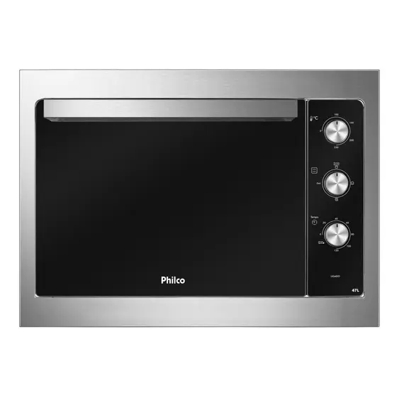 Forno Elétrico Embutir Philco 47L Esmaltado 220V