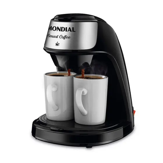 Cafeteira Mondial 2 Xícaras Smart Coffee C-42-2x-bi Cafeteira C-42-2x-bi 127v/60hz 2 Xícaras