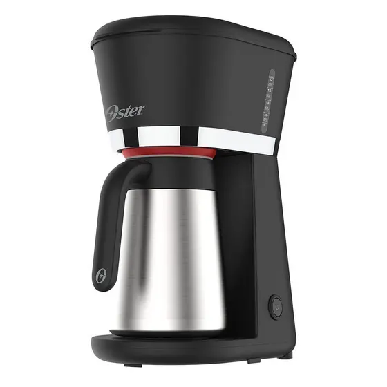Cafeteira Oster Black Com Jarra Térmica Inox 0,7L 110V