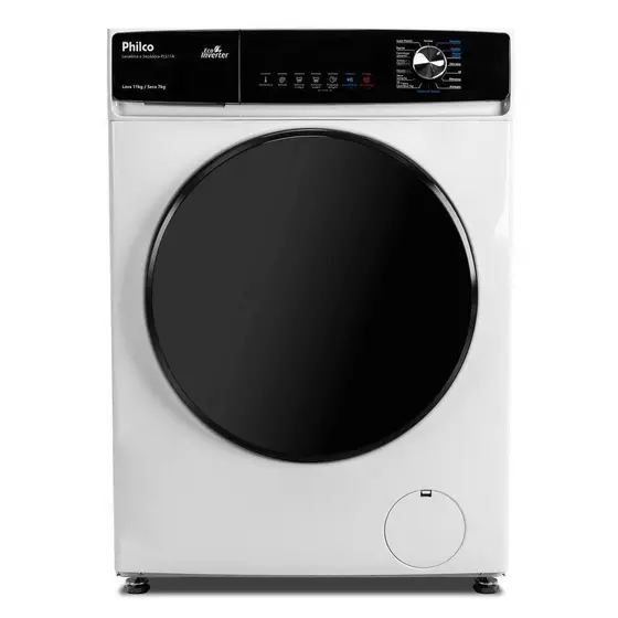 Lava E Seca Philco Eco Invertplus 16 Programas Lavagem Branca 11kg PLS11A 220V