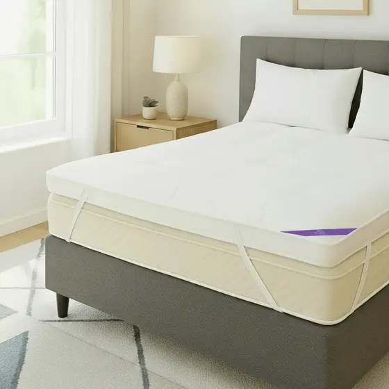 Pillow Top Cama Confort Plus 10cm Altura 1200g/m² Protetor Colchão Lavável  Em Máquina 400 Fios