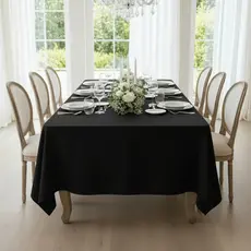 Toalha De Mesa Quadrada Redonda e Retangular Oxford Para Festa Atacado