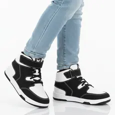 Tênis Infantil Molekinho Meninos Cano Alto Velcro Calce Facil Casual Escolar 2852.114