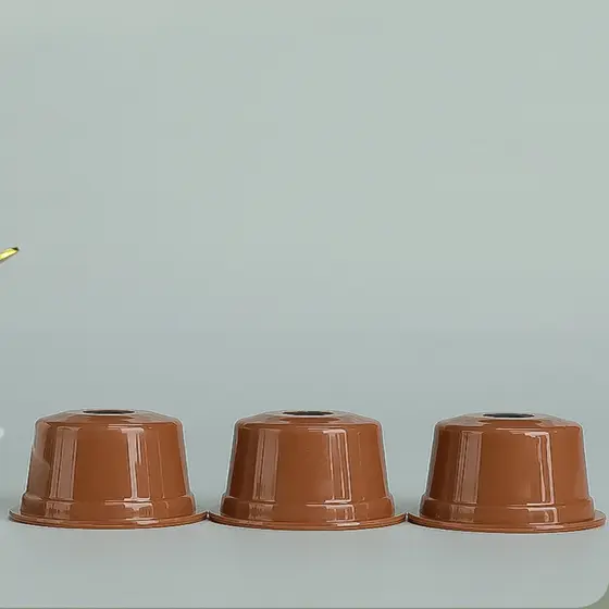 Kit 3 Cápsulas Três Corações Reutilizável Reaproveitável para Máquinas: POP PLUS e VERSA