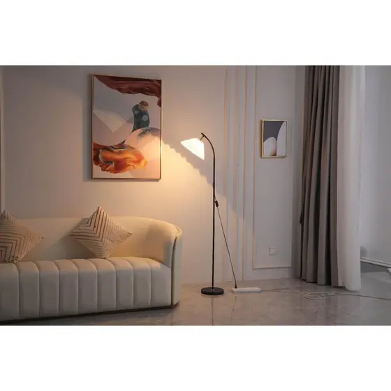 (8016)Luminária De Sala e Quarto 160 CM Para Leitura Iluminação Ambiente Abajur De Chão Casa e Escritório