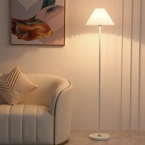 (8073) Luminária De Chão 1,60m Abajur Leitura Piso Coluna