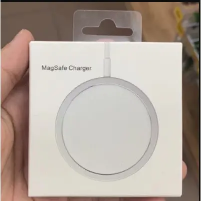 Carregador Rápido Sem Fio Magsafe 15W Com Ímã Magnético Para iphone