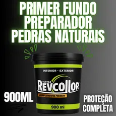 Fundo Preparador Primer Pedras Naturais 900ml Para Piso Parede Proteção Aderência Impermeabilização