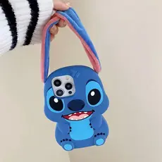 Capinha Stitch 3D com Orelhas para Android Silicone