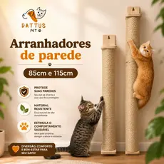 Arranhador de parede para gatos 85cm e 115cm/Arranhadores Grande.