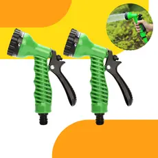Esguichos Pistola Para Mangueira Jardim 7 Jatos Bico
