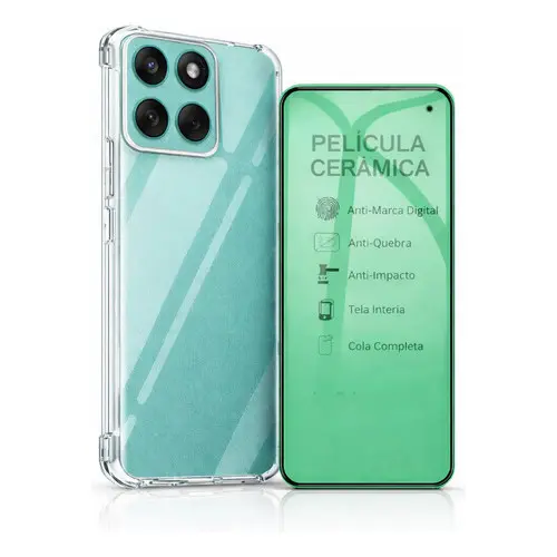 Capinha Capa Case + Película 3d Para Moto Edge 60 Fusion 5g