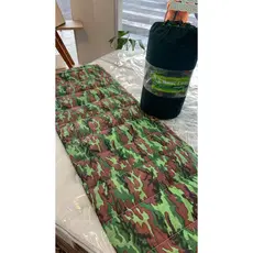 Colchonete Acampamento MontLong Cor Camuflado Solteiro