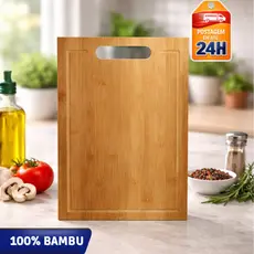 Tabua P/ Corte 100% Bambu 20x30x1,7cm ULTRAFINA