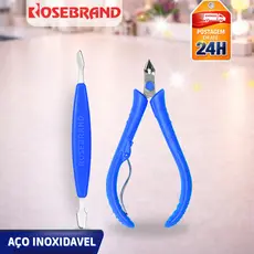 Kit Manicure com 2 Peças | Alicate + Espátula | Essencial para Cuidados com as Unhas