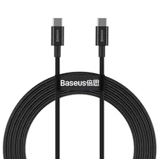 Baseus Cabo Turbo USB-C Superior Series 100W 1m Carregamento rápido Macbook iphone 480Mbps