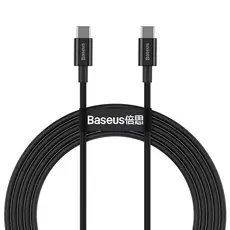 Cabo USBC para USBC Baseus Superior Series 100W 2m para Samsung S24 Android