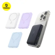 Powerbank Baseus EnerFill FM11 10000mAh 22.5W Magnético Mag Safe Ultra Mini + Cabo Type-C