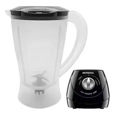 Copo Mondial Easy Power l 550 w ( Tampa Preta) Translucido