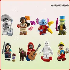 Quebra-Cabeça Montagem mini Capaz De Balançar Figura Brinquedos plug-in Infantis
