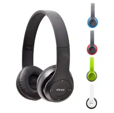 🎧 Fone Bluetooth Dobrável 4 em 1 – Rádio FM, Cartão SD, Entrada P2 e Microfone | Som Hi-Fi