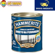 Tinta Esmalte Sintético Hammerite Direto na Ferrugem Brilhante 800ml - AkzoNobel - Várias Cores