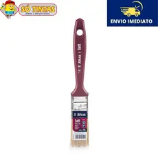 Trincha Média 355 Soft Atlas Cerdas 100% Naturais Ideal para Verniz e Stain sobre Madeiras