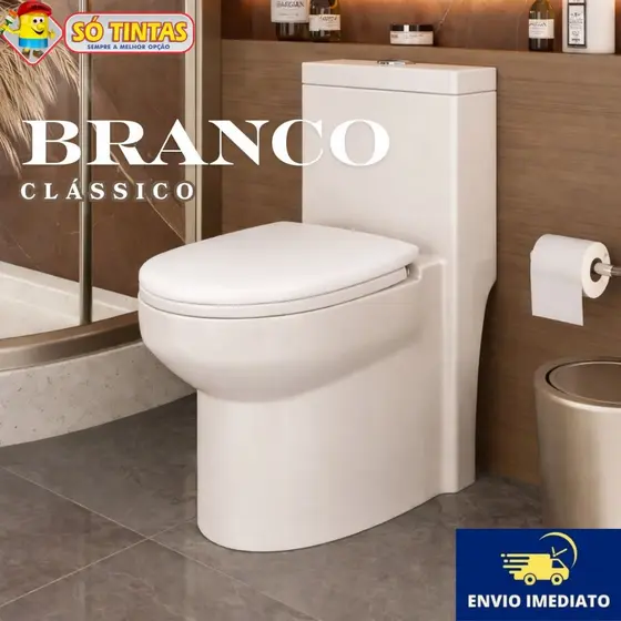 Assento Sanitário Branco Almofadado Tampa Vaso Universal Deca Celite Icasa