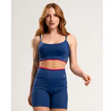 Conjunto Fitness Element Academia Short E Top Poliamida Zero Transparência Bojo Removível Feminina