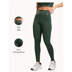 Legging Element Feminina Academia Suplex Cós Alto Zero Transparência Conforto Fitness
