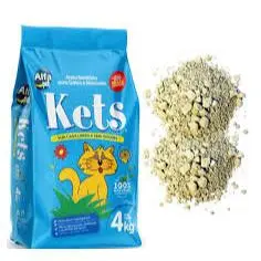 KIT AREIA DE GATO 20KG UM FARDO 5 AREIAS DE 4KG NA COMPRA DESTE VOU ENVIA UM SACHE DE GATO 85 GRAMAS BRINDE OBS: