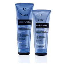 Kit Eudora Shampoo + Condicionador Siàge Hair Plastia