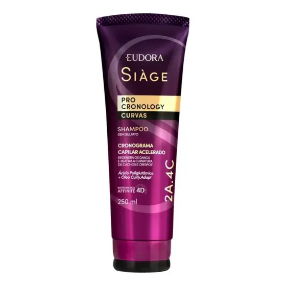 Eudora Siàge Pro Cronology Shampoo Curvas 250ml