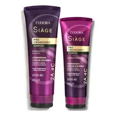 Shampoo + Condicionador Siàge Pro Cronology Curvas Eudora