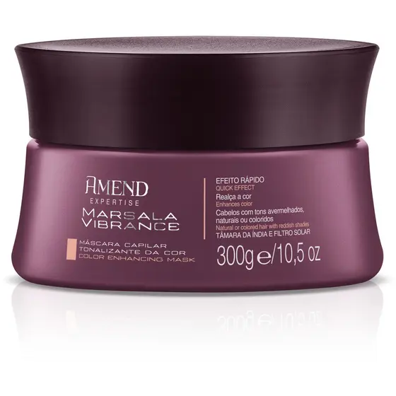 Máscara Marsala Vibrance Amend 300g