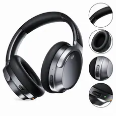 Fone de Ouvido Bluetooth Som Imersivo com Cancelamento de Ruído Original Basike