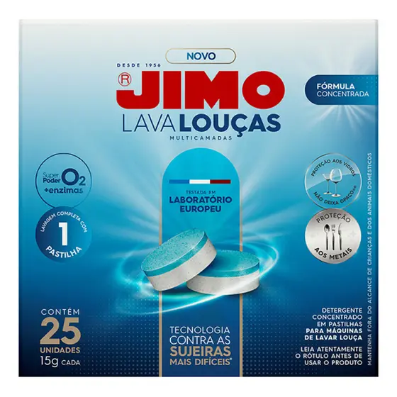 JIMO LAVA-LOUCA MULTI ESTOJO C/25 multicamadas