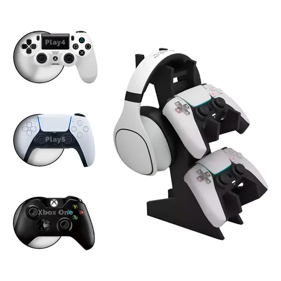 Suporte Para Controle Videogame PlayStation Ps5 Ps4 Xbox Series X/S One 360 Nintendo Envio Imediato