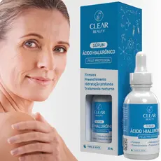 Sérum Facial Com Ácido Hialurônico Clear Beauty - Original