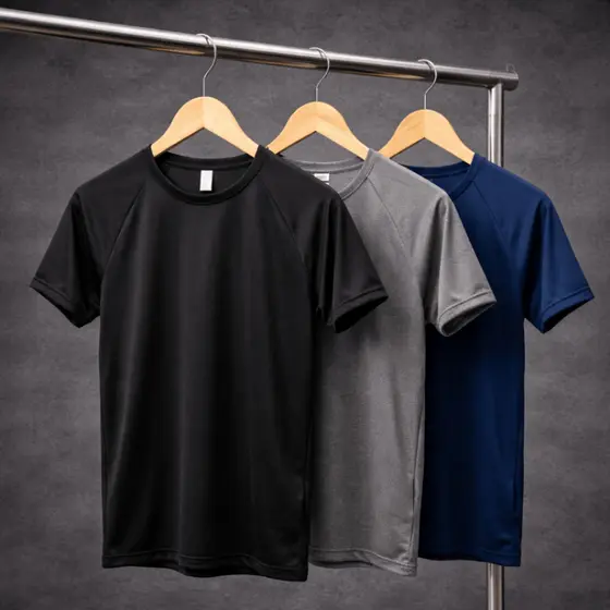 Kit 3 Camisetas Masculinas Modelo Esportivo Dry Fit Conforto Térmico Ideal para Treino Intenso