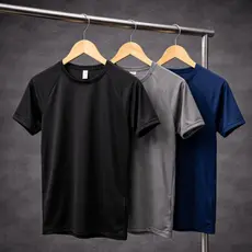 Kit 3 Camisetas Masculinas Modelo Esportivo Dry Fit Conforto Térmico Ideal para Treino Intenso