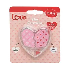 Fita corretiva Love branca e marfim - Molin