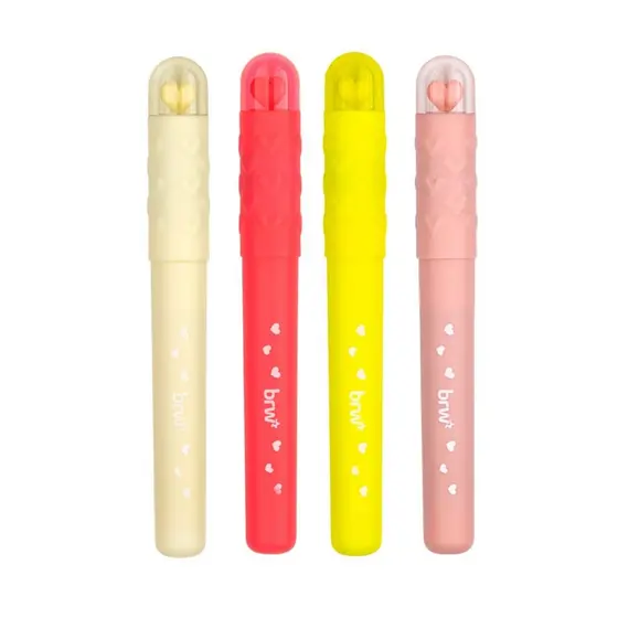 Kit Marca-Texto Flip S2 BRW com 4 cores