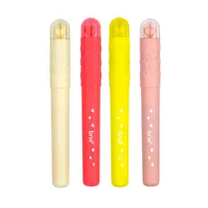 Kit Marca-Texto Flip S2 BRW com 4 cores