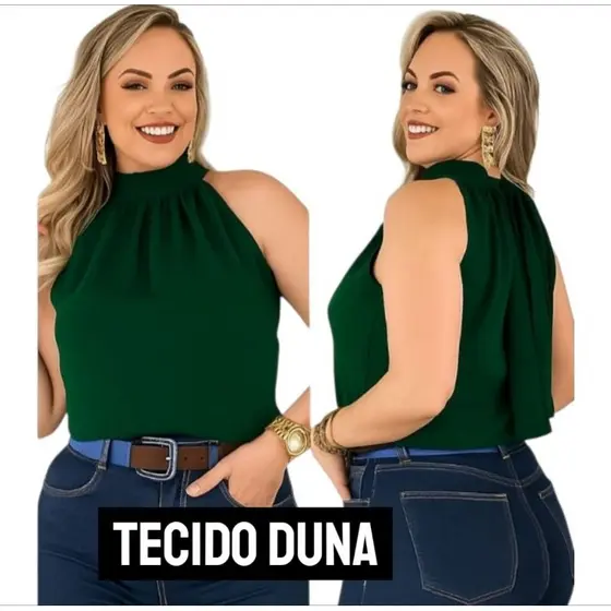 Blusa vermelha gola alta feminina – look elegante e moderno para o dia a dia" tendencia 2025
