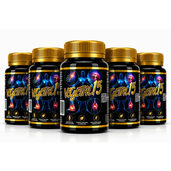 Kit Vegetal 15 Suplemento Alimentar Natural Original Nova Embalagem