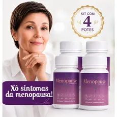 Kit Menopause Suplemento Alimentar Feminino Alivio dos Sintomas Da TPM e Menopausa Original