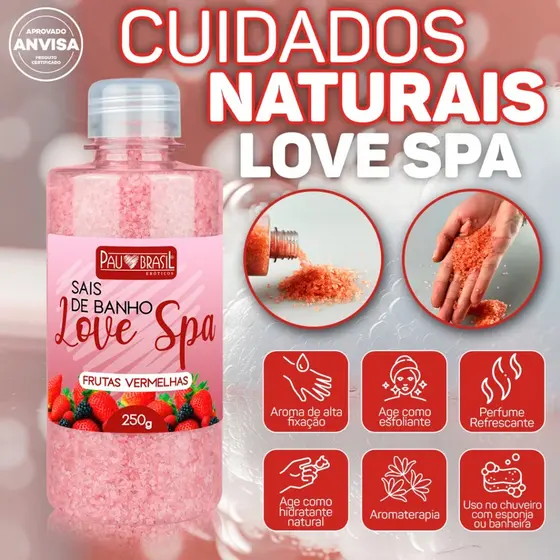 SAIS E ESPUMA DE BANHO COM FRAGRÂNCIAS ENVOLVENTES PARA UM BANHO ACONCHEGANTE