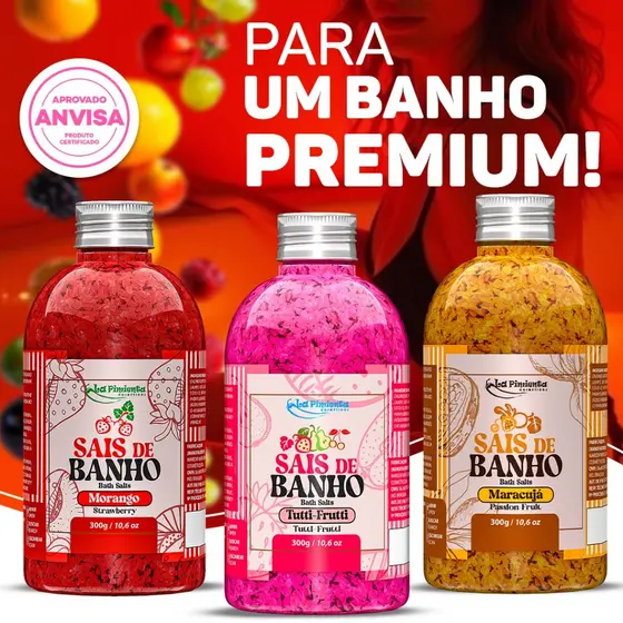 SAIS E ESPUMA DE BANHO COM AROMAS DELICADOS E RECONFORTANTES